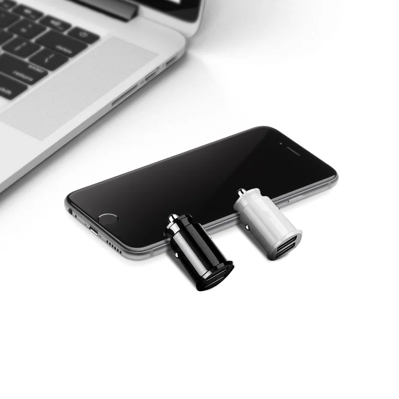 ANMONE Мини Быстрый двойной Переходник USB для зарядки в машине 3.1A быстрая зарядка автомобильное зарядное устройство для планшета мобильного телефона автомобильное зарядное устройство