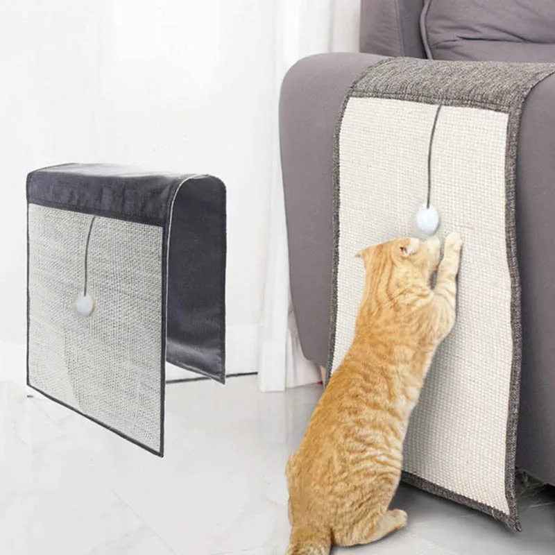 

Cat Scratcher Sisal Mat Board Cat Scratch Paw for Sharpen Nails Scraper Cats Tree Cat Toys Chair Table Sofa Furniture Protector
