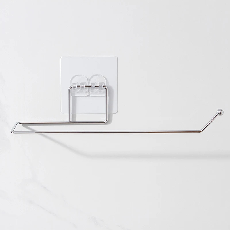 

Punch-Free Roll Paper Holder with Large Size Design Easy Operation Durable Long Lasting Great for Bathroom ALS88