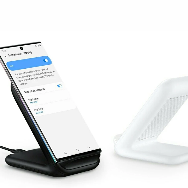 Оригинальное Беспроводное зарядное устройство Samsung подставка Быстрая Зарядка Qi
