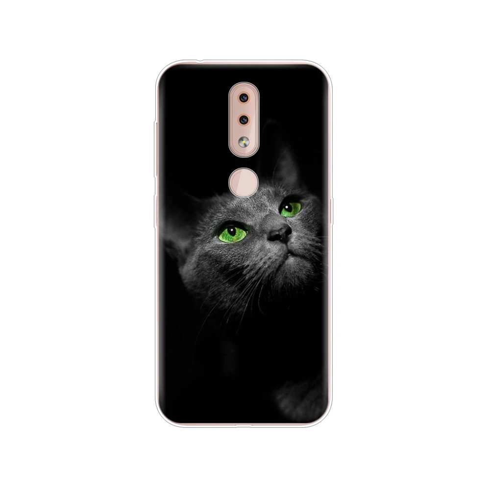 Чехол-накладка для Nokia 4 2 силиконовый мягкий чехол из ТПУ телефона TA-1157 TA-1150 TA-1133