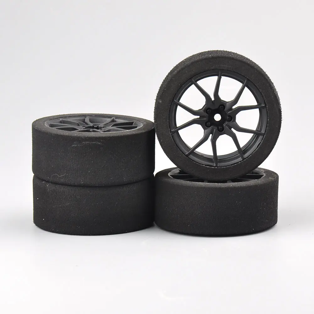 Комплект колес из пены для гоночных автомобилей HSP HPI 1/10 4 шт./компл. 12 мм