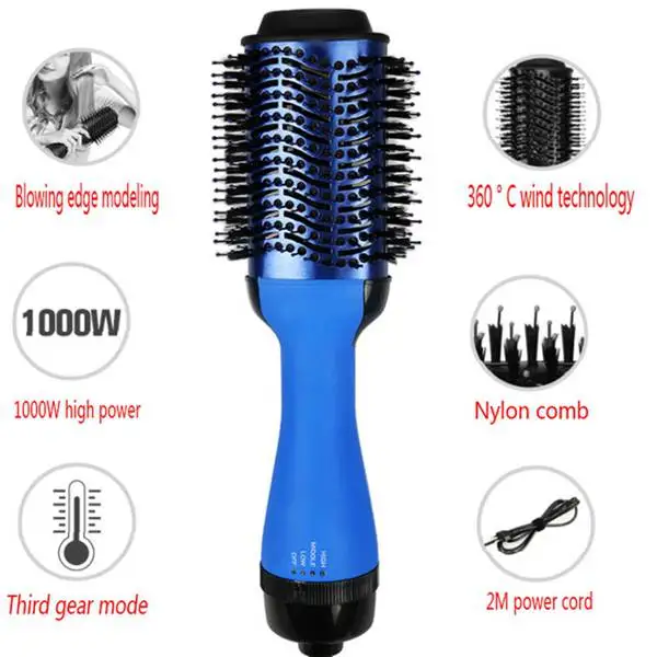 Горячая Распродажа один шаг фен и объем манками Салон Горячие воздушные лопасти