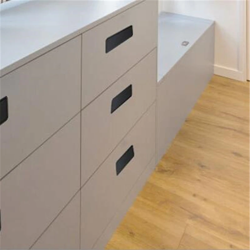 Хорошая ручка шкафа из цинкового сплава с прорезями для выдвижного ящика