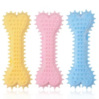dog cat tpr foam chewing toy milky scented flat bones molar teeth pet supplies puppy dental care dog pet puppies