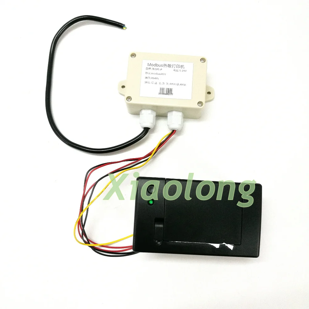 Новый термопринтер Modbus 485 принтер промышленный сенсорный экран ПЛК QR код штрих