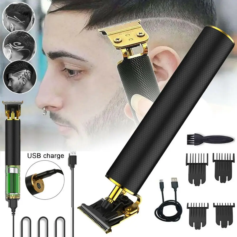 2020 профессиональные триммеры для волос заряжаемая через USB машинка стрижки