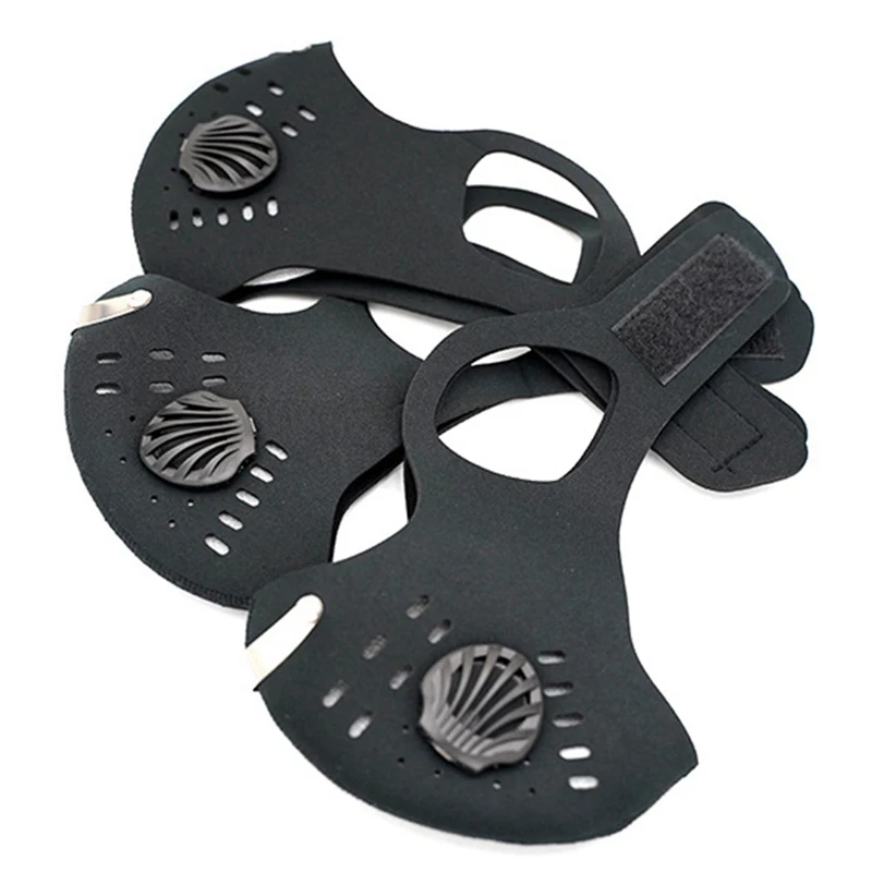 

1Pc Activated Carbon Waterproof Breathable Bicycle Mask PM2.5 Dust Windproof Protective Bike Cycling Face Mask