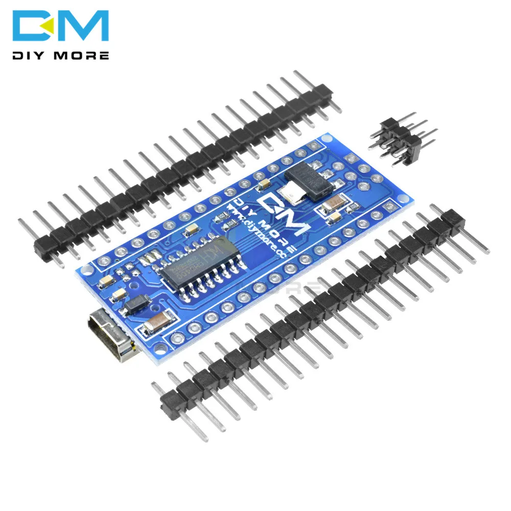 Mini USB CH340 Nano 3,0 ATmega328P плата контроллера совместима с Arduino Nano CH340 USB драйвер Nano V3.0 ATmega328