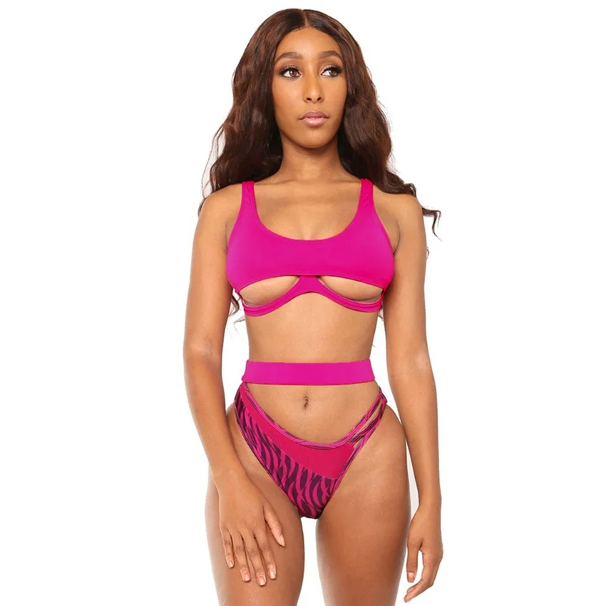 Бикини 2021 роскошный купальник пуш ап танга сексуальный женские повязка бикини с