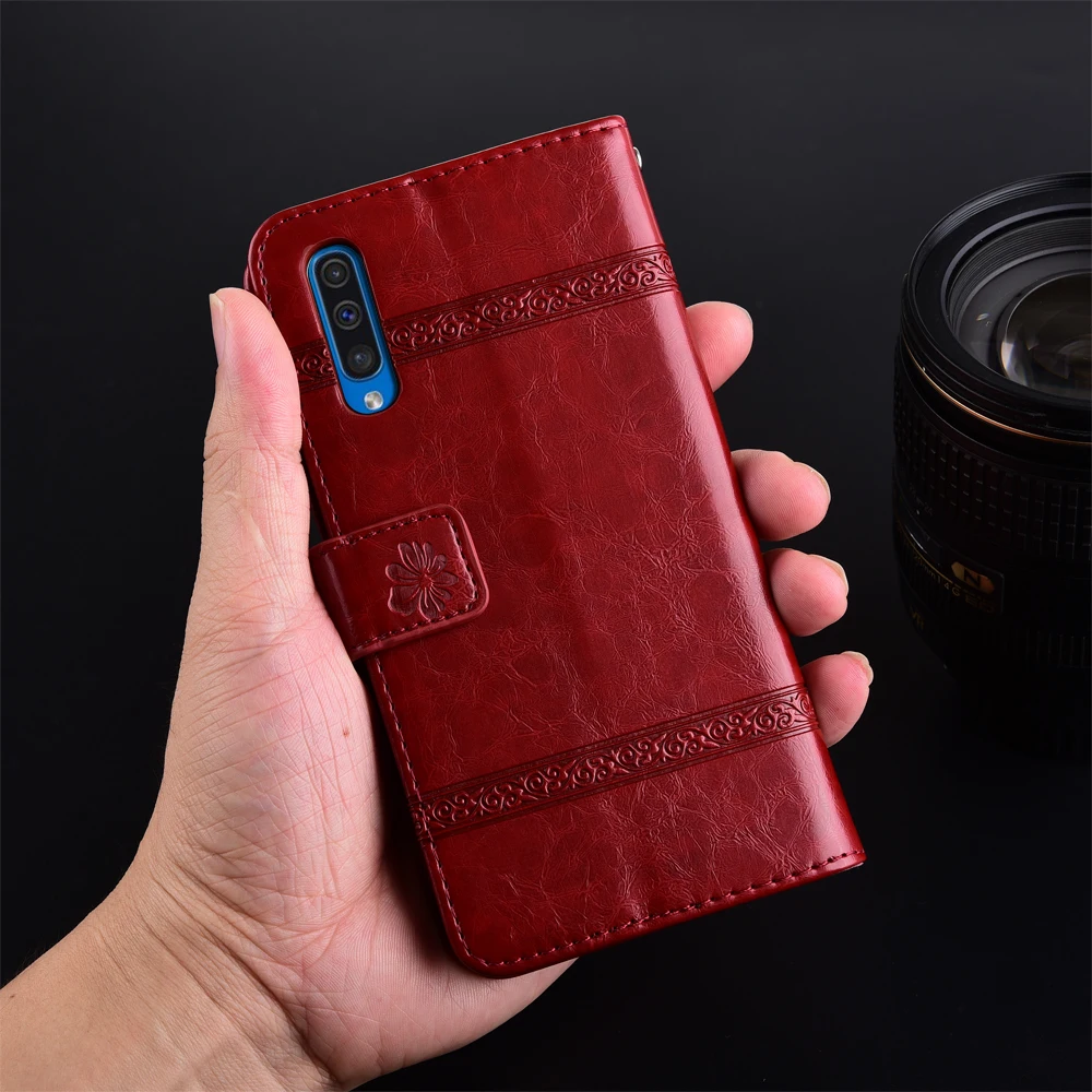 Кожаный чехол для Samsung Galaxy A70 A60 A50 A40 A30 A20 A10 E A21 S A01 A51 A9 A8 A6 A7 2018 A5 2017 A3 2016 Go сумка -