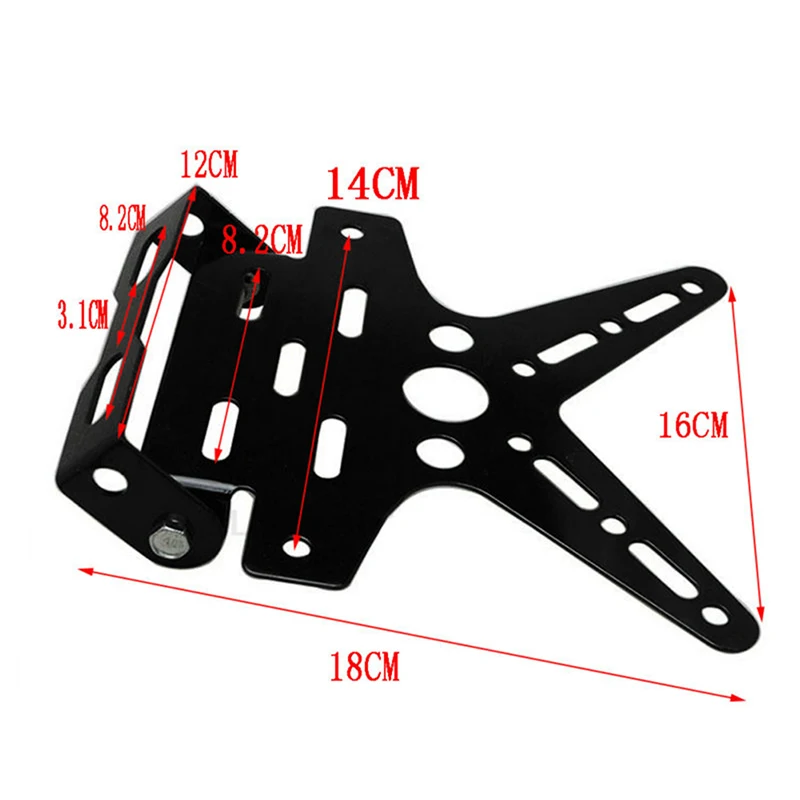 

Регулируемый задний кронштейн для держателя номерного знака мотоцикла
