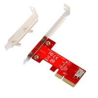 pci e 3 0 express 4 0 x4 to oculink internal sff 8612 sff 8611 host adapter for pcie ssd with bracket