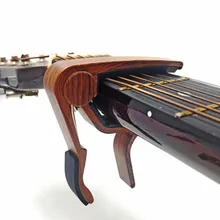 Guitar MA-12 Capo Zinc Alloy Wood Grain Ukulele Guitar 6-string Universal Tool Professional Retro Musical Instrument Accessories