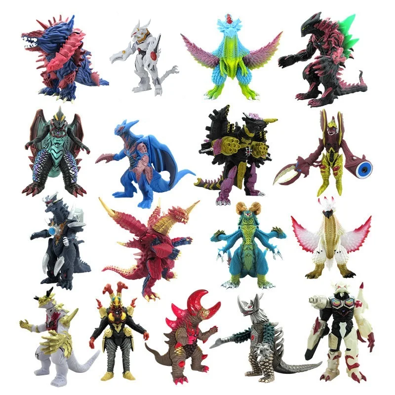 Большой мягкий резиновый Ultraman Monster Gomora модель Фигурка Zetton Grugeo King Arc Belial Gaia Gubira ZeroChildren's Toys