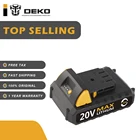Аккумулятор DEKO, литиевая батарея 1500 мАч, 20 в, для дрелей DEKO GCD20DU2