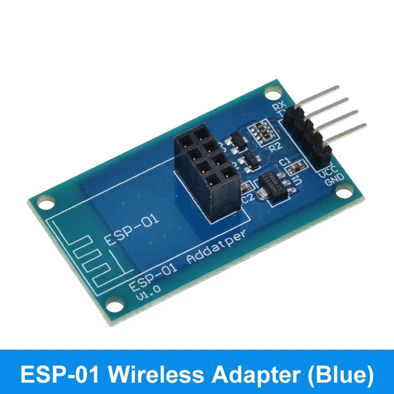 Программатор CH340G CP2104 USB к ESP8266 ESP-01 ESP-01S Wi-Fi модуль адаптер для загрузки набор