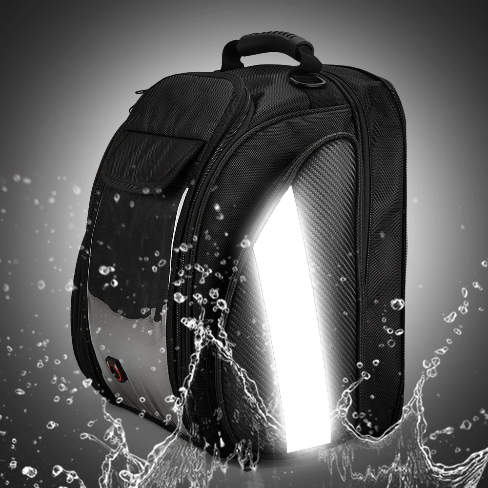 Бак мотоцикла сумка высокой емкости 22L Магнитный мазута Водонепроницаемый Moto