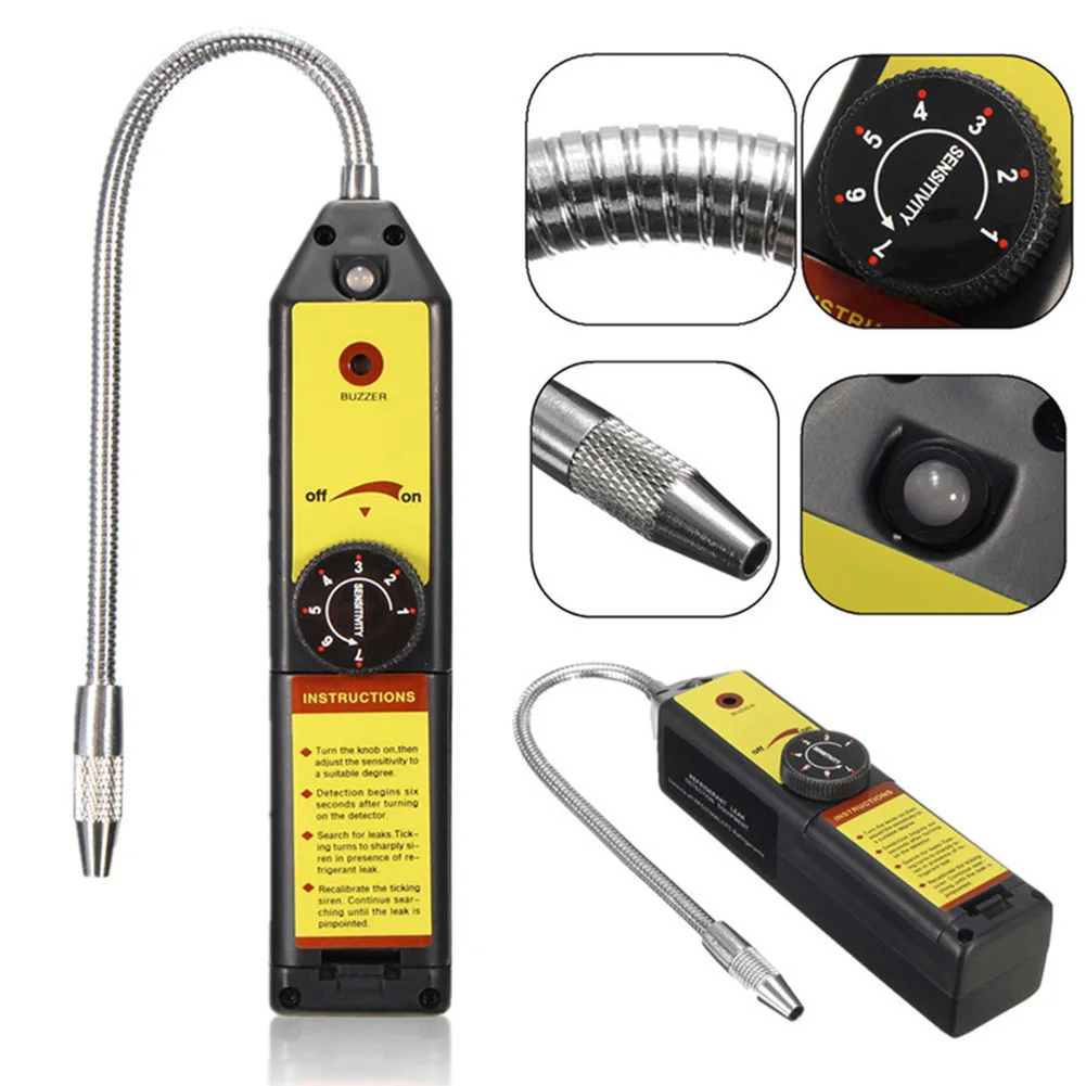 

Hot New Air Conditioning Halogen Leak Detector Freon Leak Detector Halogen Refrigerant Gas Leakage Tester Car Diagnostic Tools