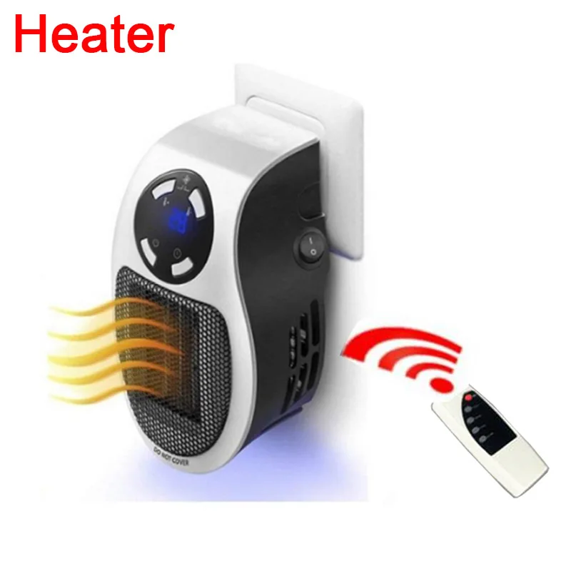 

Electric Mini Fan Heater Portable Desktop Household Wall Handy Heating Stove Radiator Warmer Machine for Winter 220V 500W