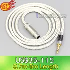 16-ядерный OCC посеребренный кабель для наушников LN007207 для AKG Q701 K702 K271 K272 K240 K181 K267 K712