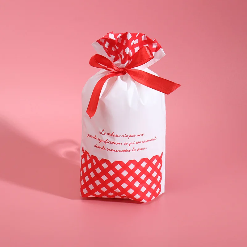 50 шт./лот белая матовая красная сетка благословение на английском языке нуга