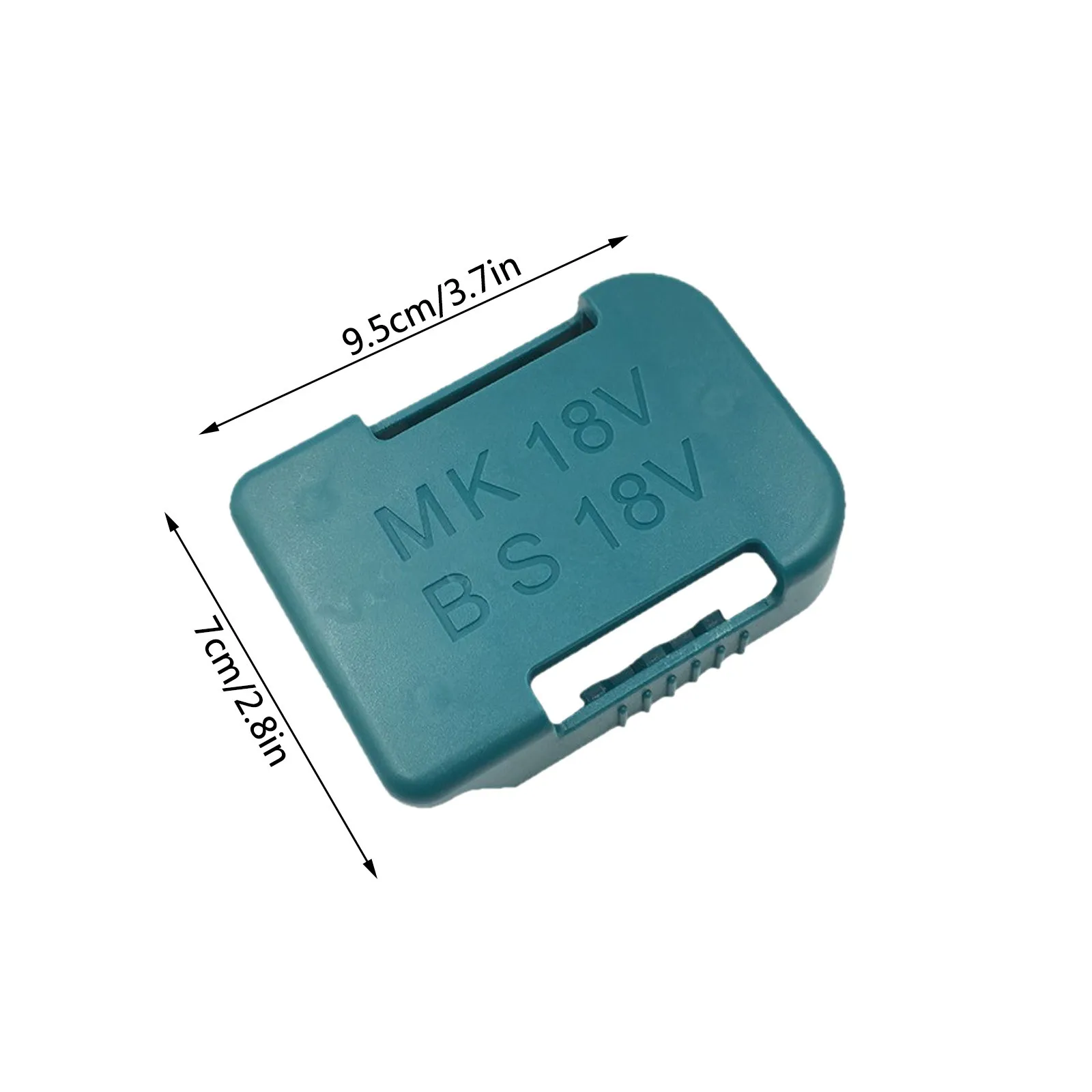 

Battery Storage Rack Battery Holder Case For 18V Fixed Device Protection Button 5Pcs Battery Storage Rack Holder Case