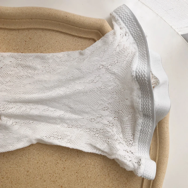 Женские кружевные ажурные колготки элегантные черные в сеточку с розами