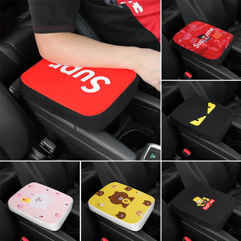 SUP71-Memory пена отскок автомобиля центральный подлокотник коробка крышка повышение