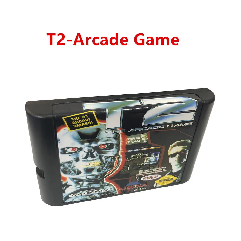T2-Arcade игры 16 бит MD карты для Sega Mega Drive Genesis | Электроника
