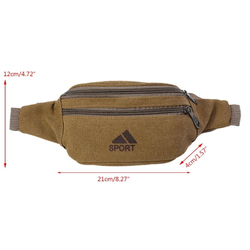 Мужская поясная сумка Fanny Pack прочная военная для бега LX9F | Багаж и сумки