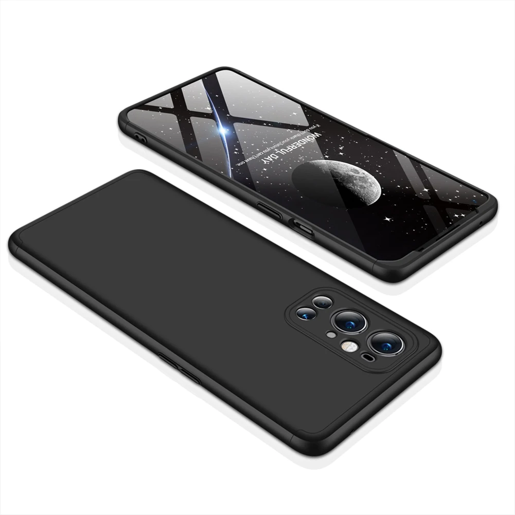 

Slim Case for Oneplus 9 Pro Case 360 Full Protection Anti-knock 3 in 1 Matte Hard PC Cover Oneplus9 Pro Case Coque Oneplus 9Pro
