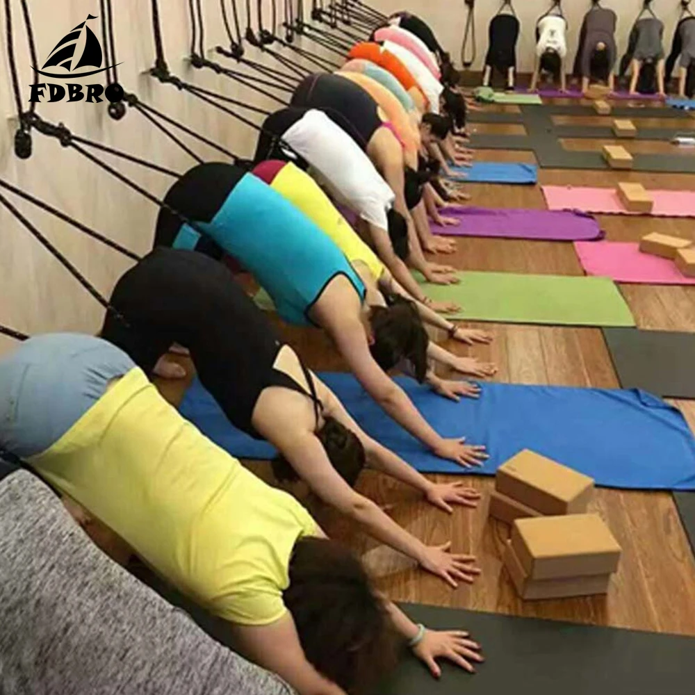 FDBRO шнурок для йоги подвесной ремень веревка слинг анти гравит Iyengar Йога