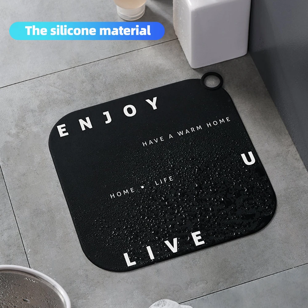 Силиконовый Квадратный сливной чехол для пола сифон душа с защитой от запаха