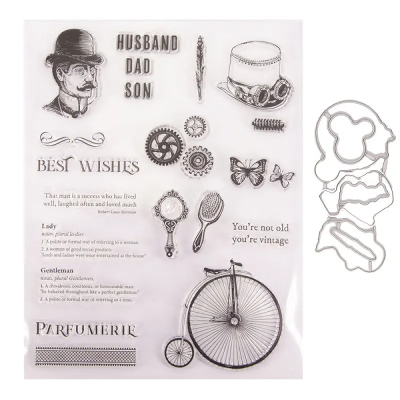 Зеркало для велосипеда в стиле ретро Эра джентльмена Новинка 2020 металлические