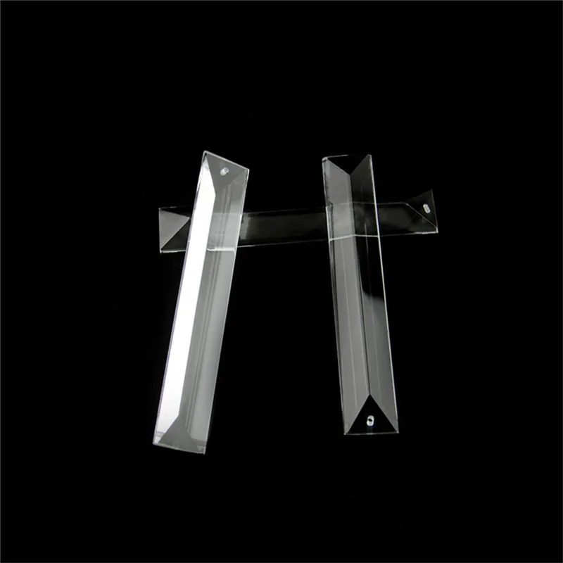 Clear 22X120mm Crystal Trimming Prim Part Chandelier Prism Drop Pendant For Curtain | Дом и сад