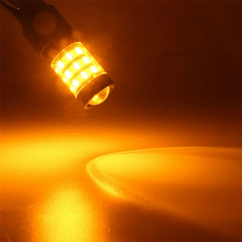 

2x 1157 Yellow/White Turn Light Conversion Kit Dual Color Tail Brake Lamp