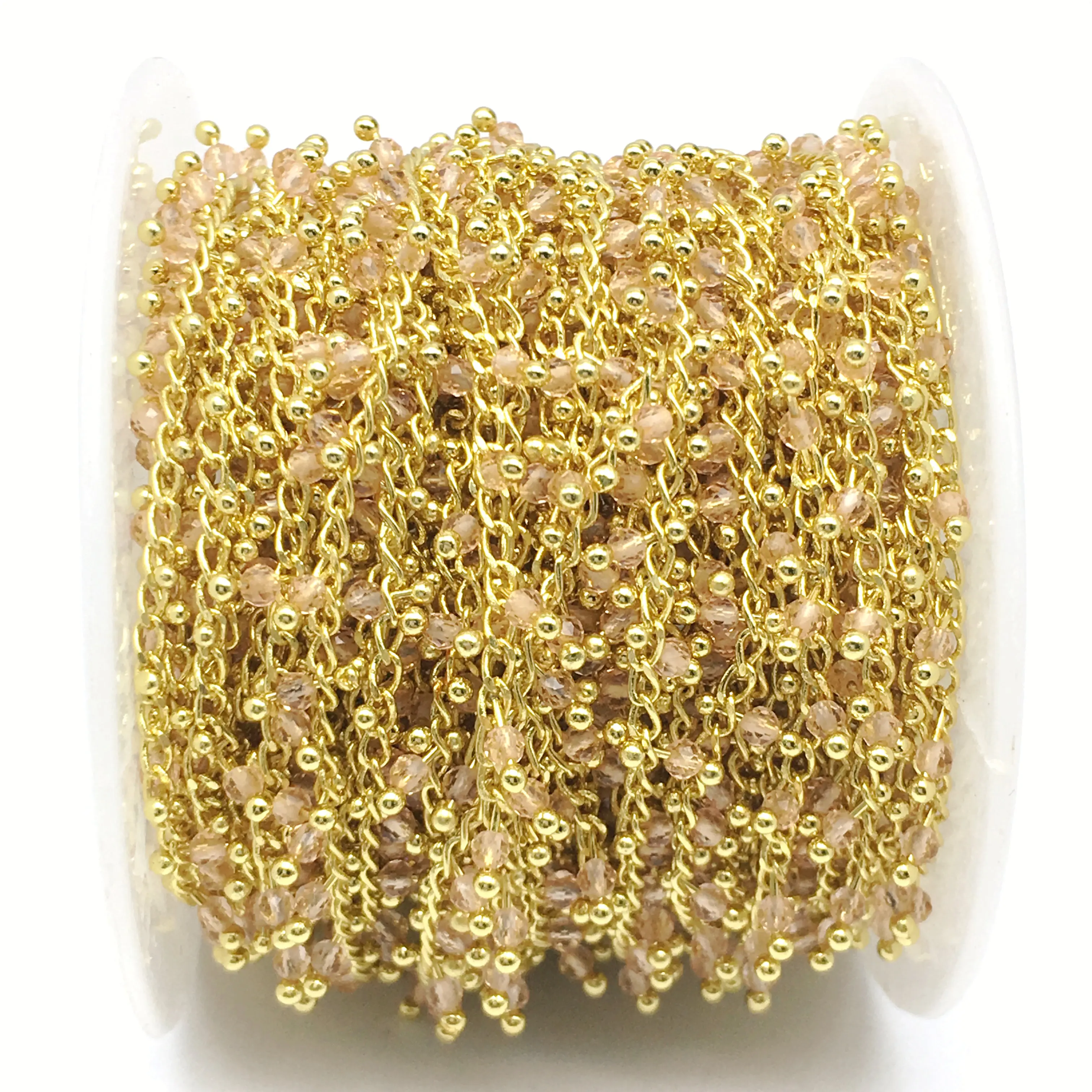 Новинка! 5 метров/рулон красивая светло-розовая стеклянная крошечная кубическая