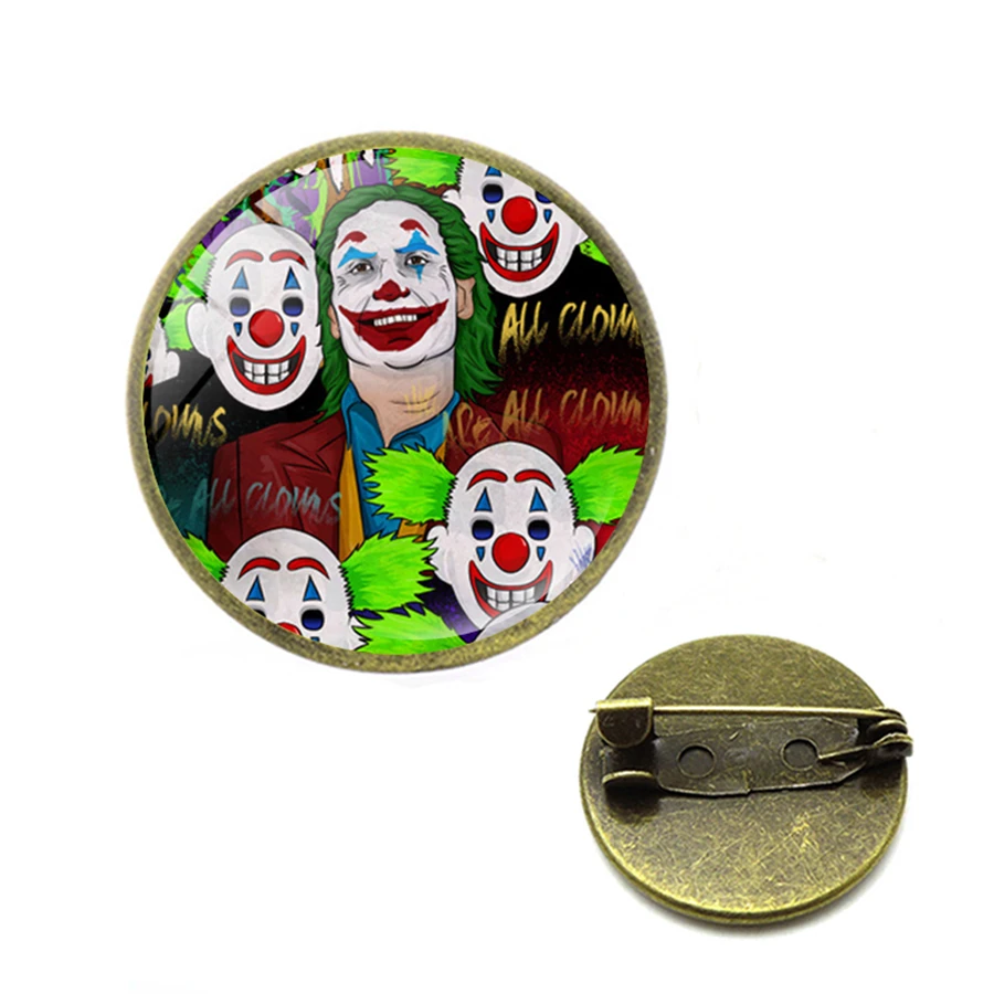 Фильм ужасов Стивен Кинг это Броши Джокер клоун Pennywise фигура бадаге булавки