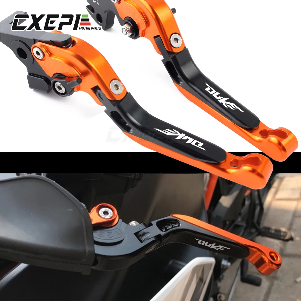 Новый логотип для KTM DUKE390 DUKE250 DUKE200 DUKE 125 RC390 RC200 RC125 RC250 CNC регулируемые складные