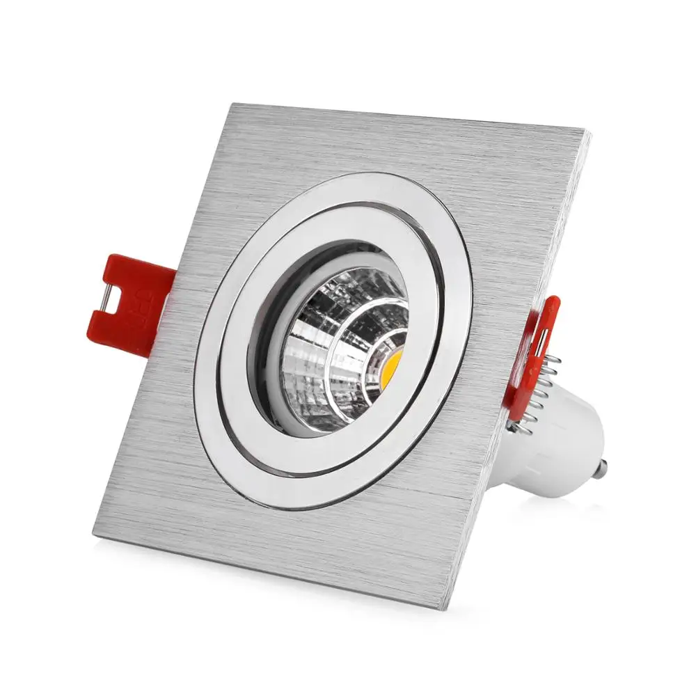 Заводская распродажа алюминиевые квадратные регулируемые серебристые