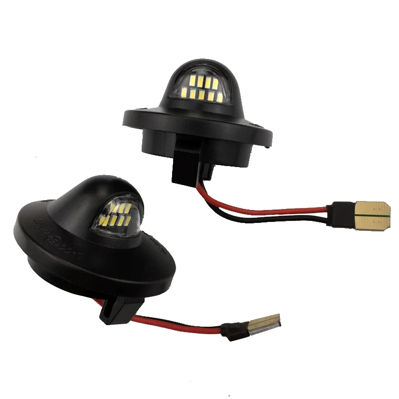 

2 PCS Error Free License Plate Light Lamp Assembly Replacement For Ford F-150 F-250 F-350 F-450 F-550 Superduty Ranger Explorer