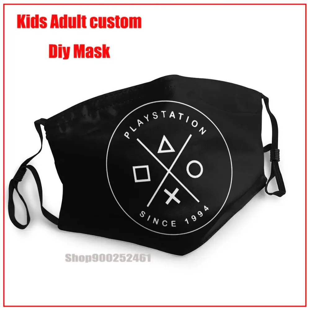 

Playstation с 1994 DIY mondmasker Гарри моющаяся многоразовая маска для лица маска для взрослых pm2.5 смешная pattem print grimace ghost