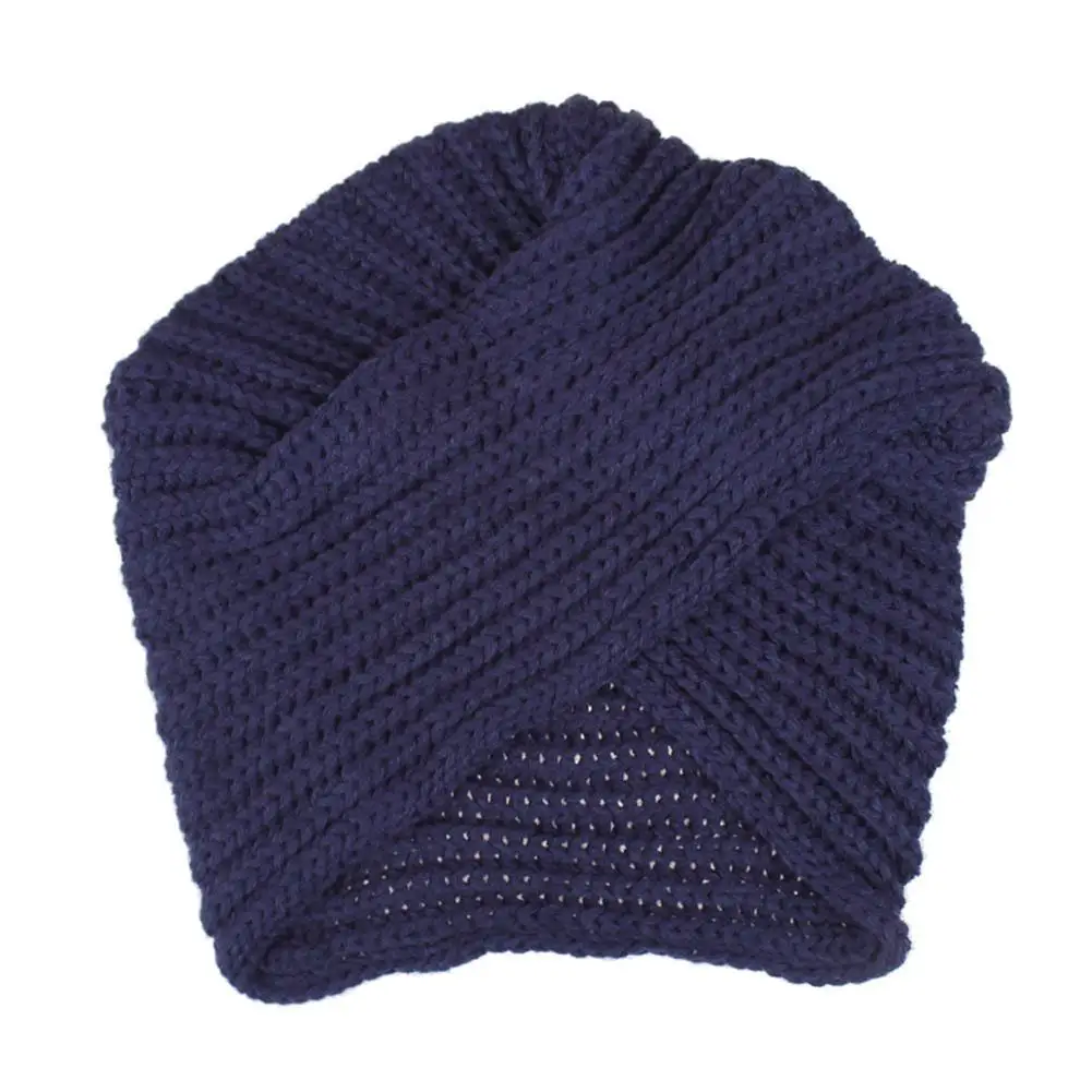 Женская мусульманская шляпа шерстяные вязаные мусульманские шапки головные