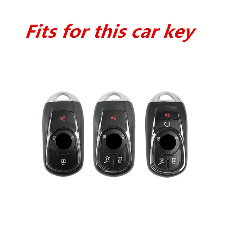

Zinc Alloy+Silica Gel Car Key Case Cover Shell For OPEL Astra Buick ENCORE ENVISION NEW LACROSSE Key Bag Styling Accessories