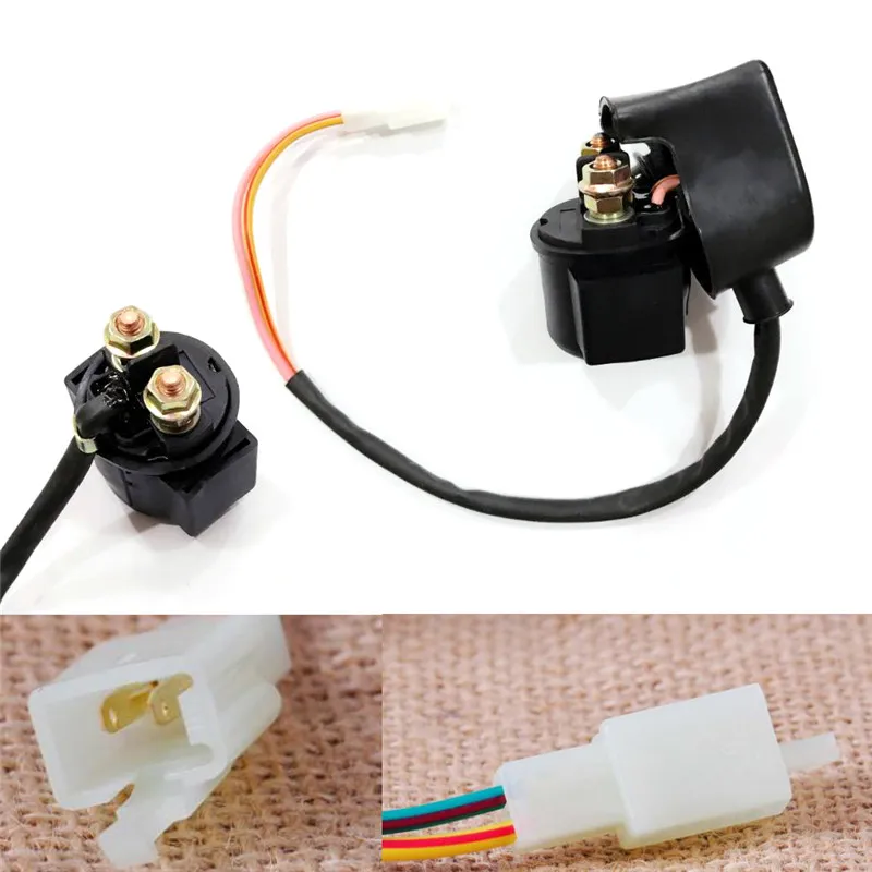 

2.4in*2in Starter Solenoid Relay for GY6 50CC 125CC 150CC Motorcycle Scooter ATV