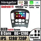 2 Din Android 11 для Hyundai H1 Grand Starex 2007 - 2016 8 ГБ ОЗУ GPS стерео радио Автомобильный центральный мультимедийный плеер головное устройство