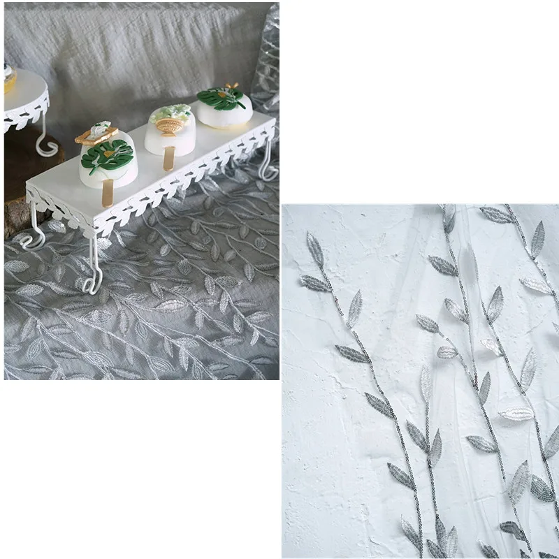 Tobs подставка для торта серебряная ткань стола с вышивкой Фотоштора аксессуары