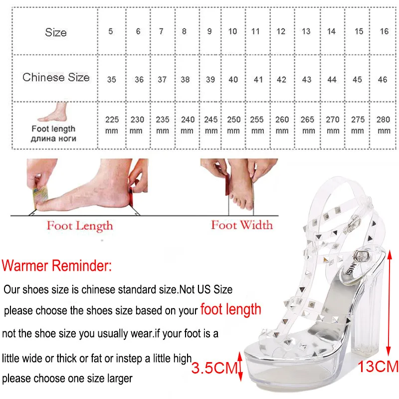 

New thick-heeled Sandals Women Comfortable Large Size Roman Rivet Stage Shoes Female Summer open-toe Sexy Stilettos