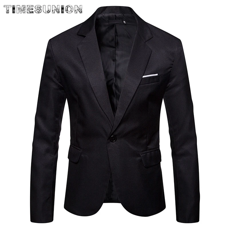 

Мужской Блейзер, Новое поступление 2021, Осенний блейзер для мужчин, деловая одежда, приталенный костюм, куртка, мужской пиджак для офиса, повс...
